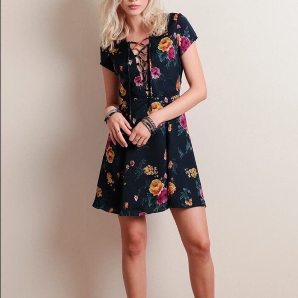 Revolve WYLDR Floral Mini Dress